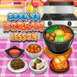 Koreanische Lektion kochen.