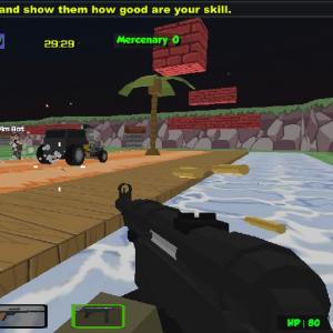 Blocky Combat Strike Zombie Многопользовательская игра