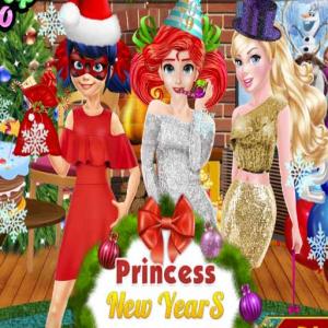 Новогодняя вечеринка принцессы