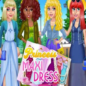 Макси-платье принцессы