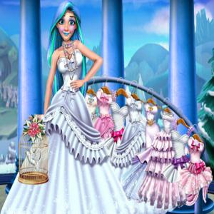 Mariage de neige princesse