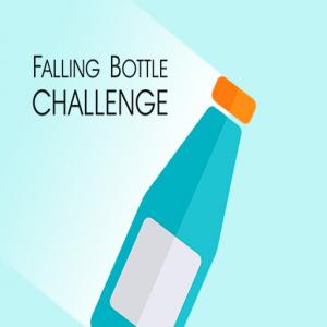Fallende Flaschenherausforderung