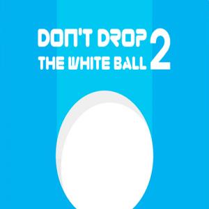 Ne laissez pas tomber la balle blanche