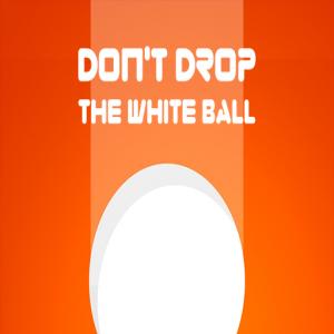 Lass den weißen Ball nicht fallen
