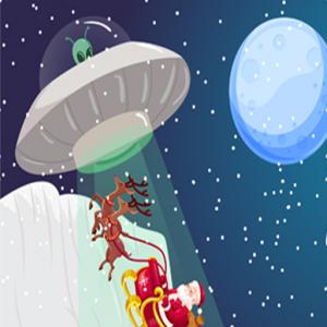 Weihnachten Santa Claus Alien War