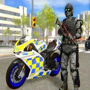Поліцейський велосипедний симулятор міста