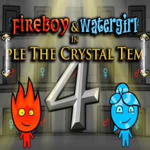Fireboy et Watergirl 4 Temple cristal