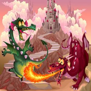 Mémoire des dragons de conte de fées