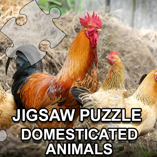 Jigsaw Puzzle domestizierte Tiere