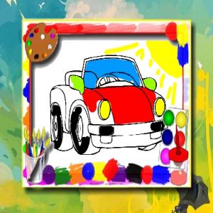 Cartoon Cars Malbuch