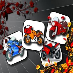 Cartoon Motorbikes-Speicher.