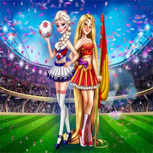 Prinzessinnen bei der Weltmeisterschaft