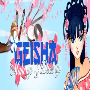 Geisha maquille et habiller
