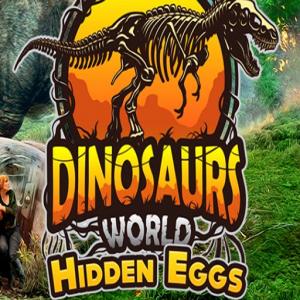 Œufs cachés du monde des dinosaures