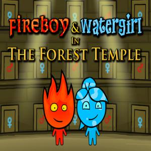 Огонь и Девушка Воды Лесной Храм
