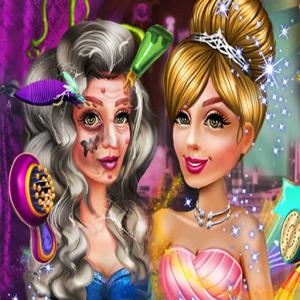 Hexe an Prinzessin Makeover