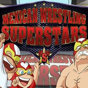 Mexikanische Wrestler-Superstars.