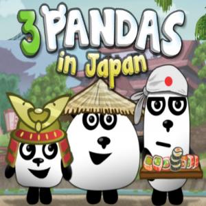 3 pandas au Japon HTML5