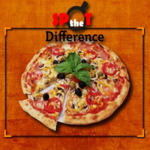 Pizza spot den Unterschied