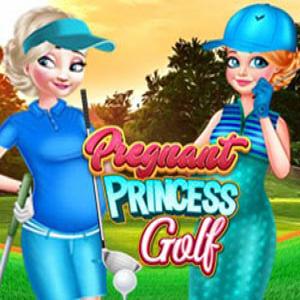 Беременная принцесса в гольфах