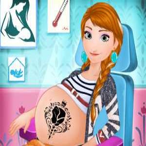 Anna-Schwangerschaft Tattoo Care