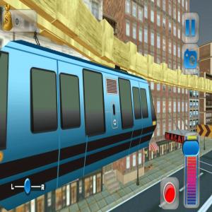 Sky Train Simulator: Jeu de conduite en train élevé