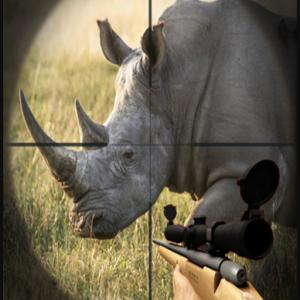 Охотник на диких носорогов