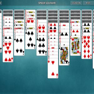 SPIDER SOLITAIRE HTML5.