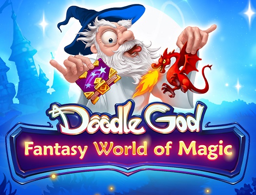 Doodle Бог фантастичний світ магії