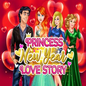 Histoire d'amour de princesse nouvel an