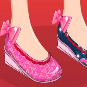 Conception de chaussures princesse