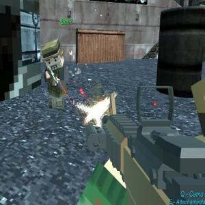 Pixel Gungame Arena Gefängnis Multiplayer