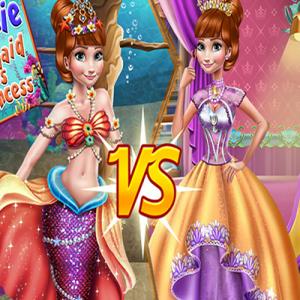 Anna Mermaid vs princesse