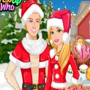Barbie und Ken Weihnachten