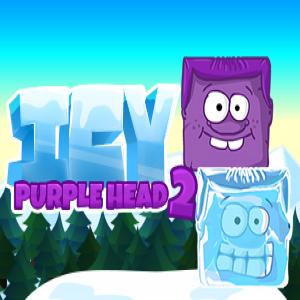 Ледяная фиолетовая голова