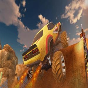 Ultimativer MMX Heavy Monster Truck: Police Chase Racing