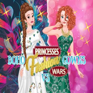 Prinzessinnen Modekriege Boho vs Gowns