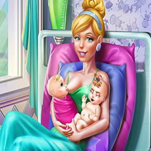 Cinderella Twins Geburt.