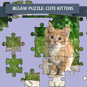 Jigsaw Puzzle niedliche Kätzchen