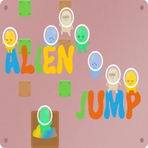 Plattformen Alien Jump.
