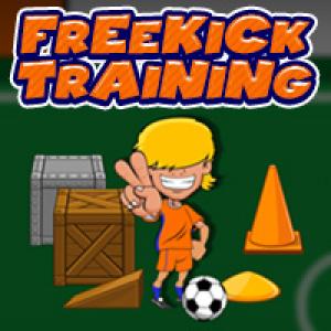 Freekick-Training.