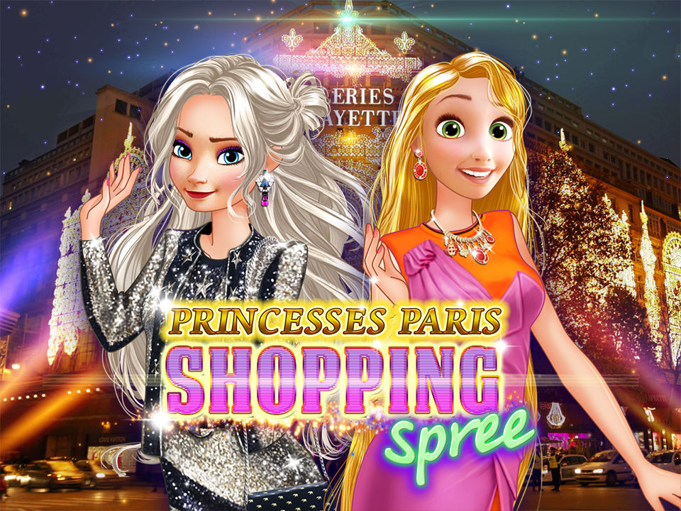 Шоппинг принцесс в Париже