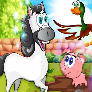 Навчання сільськогосподарських тварин: Навчальні ігри для дітей
