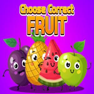 Выберите правильный фрукт