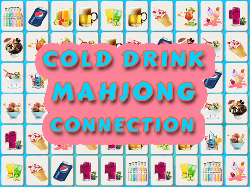 Kaltes Getränk Mahjong-Verbindung