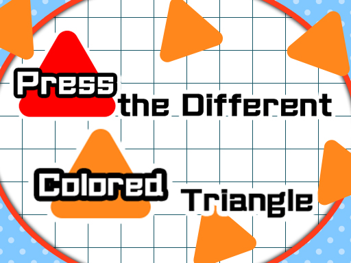 Нажмите на другой цветной треугольник