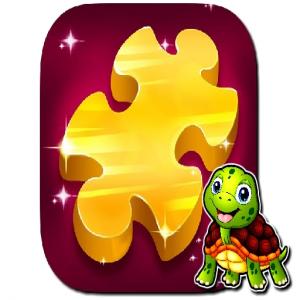 Nette Schildkröte-Puzzles