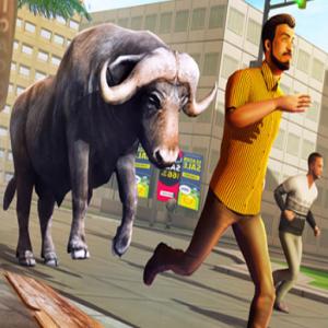 Angry Bull Angriff Wild Hunt Simulator