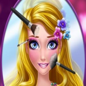 Moderne Prinzessin perfekte Make-up
