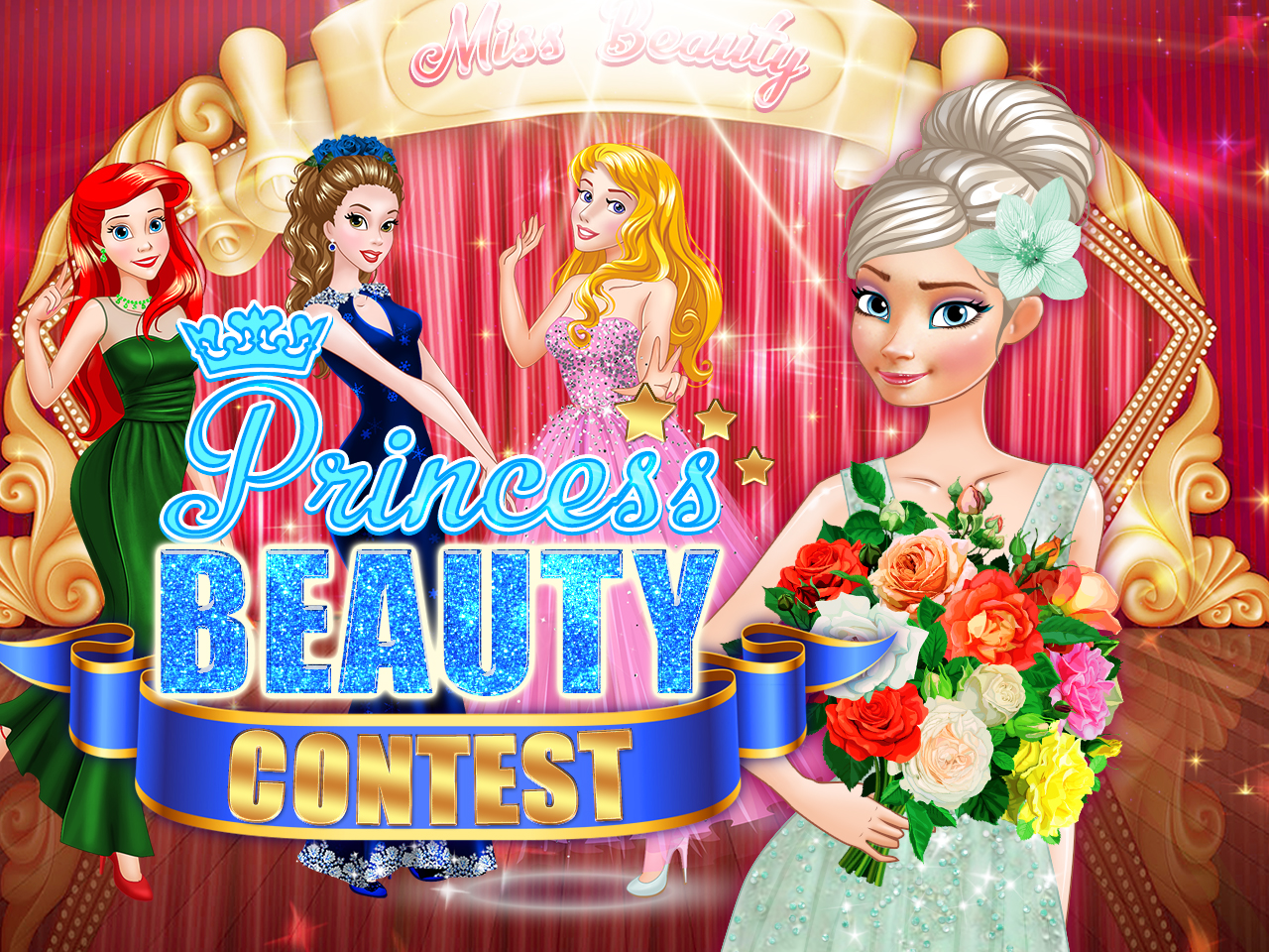 Concours de beauté princesse
